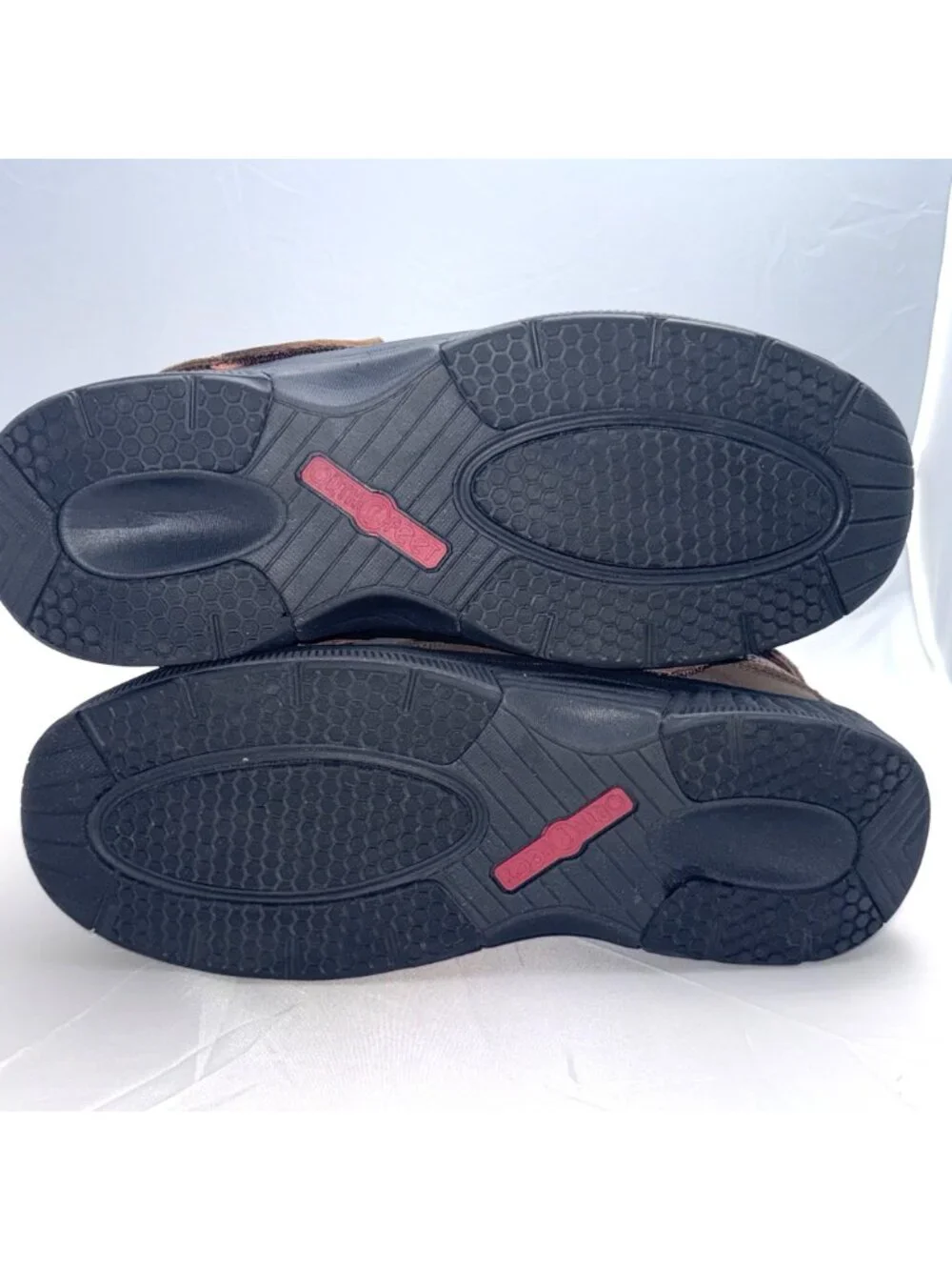 Orthofeet Outdoor Sandals Mens 11W 2E Brown Leather Orthopedic Comfort Fit